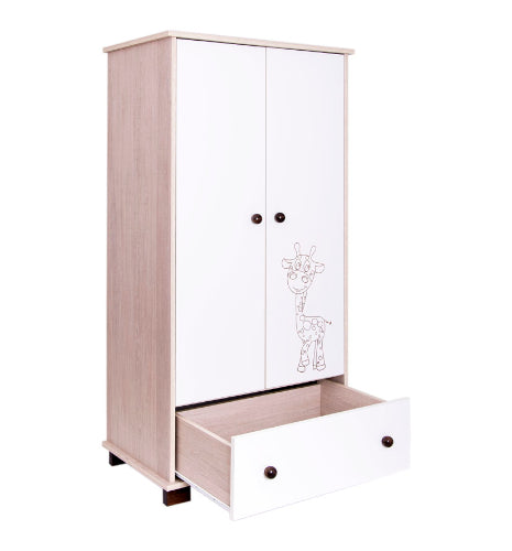 Drewex ormar Žirafica oak santana/white