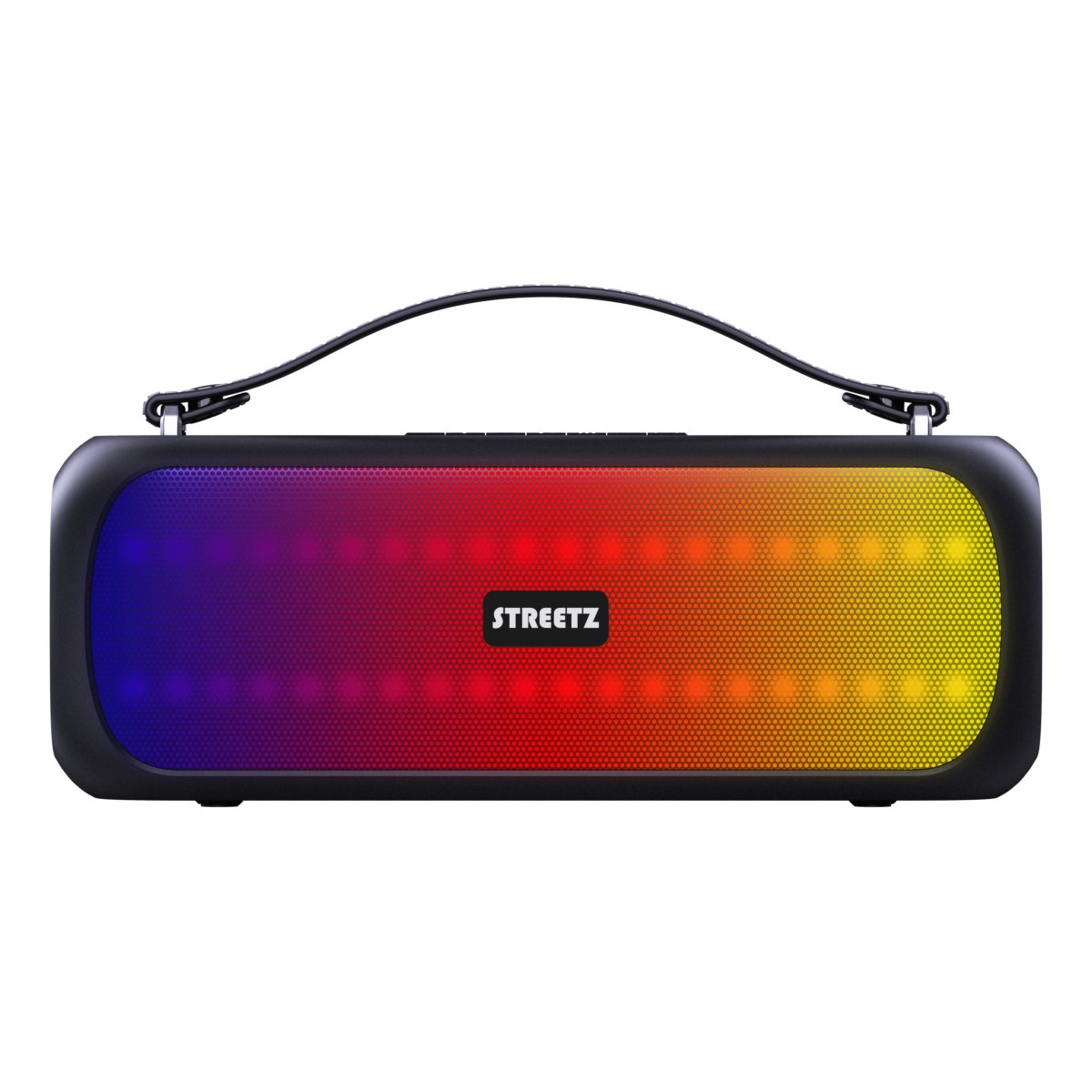 STREETZ B200 Boombox, 30 W, otporan na kišu, duga LED, crna