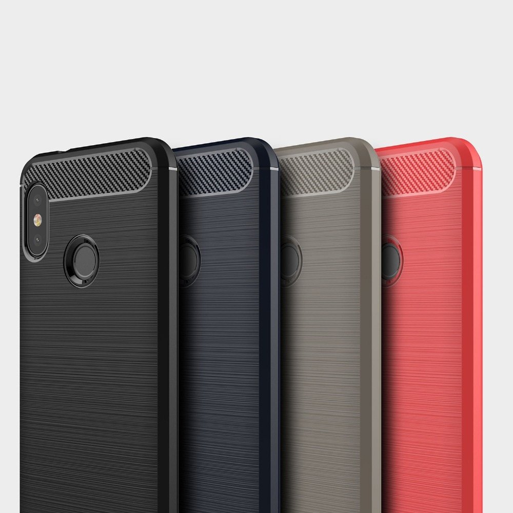 Carbon Case trpežen ovitek za Xiaomi A2 Lite / Redmi 6 Pro