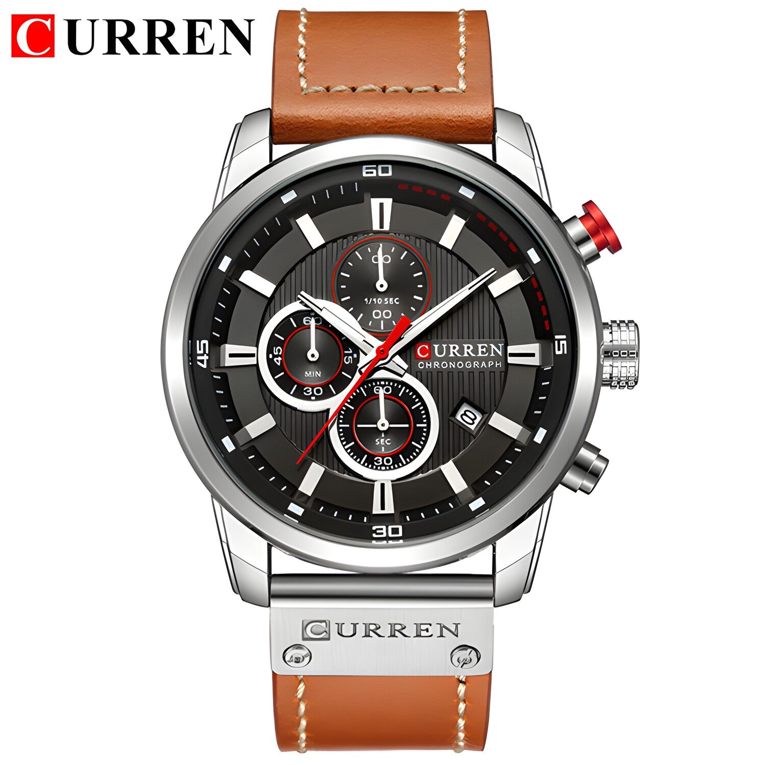 Sat CURREN - Smeđi / Srebrni KP3810