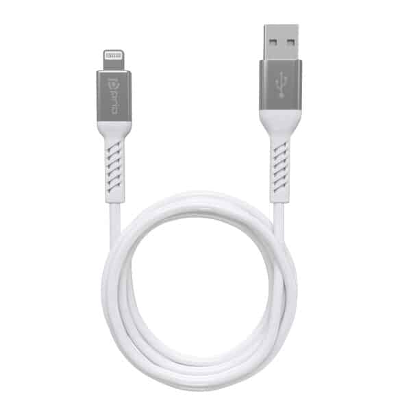 PRIO Charge & Sync USB A na Lightning kabel MFi certificiran, 2 m, bele barve