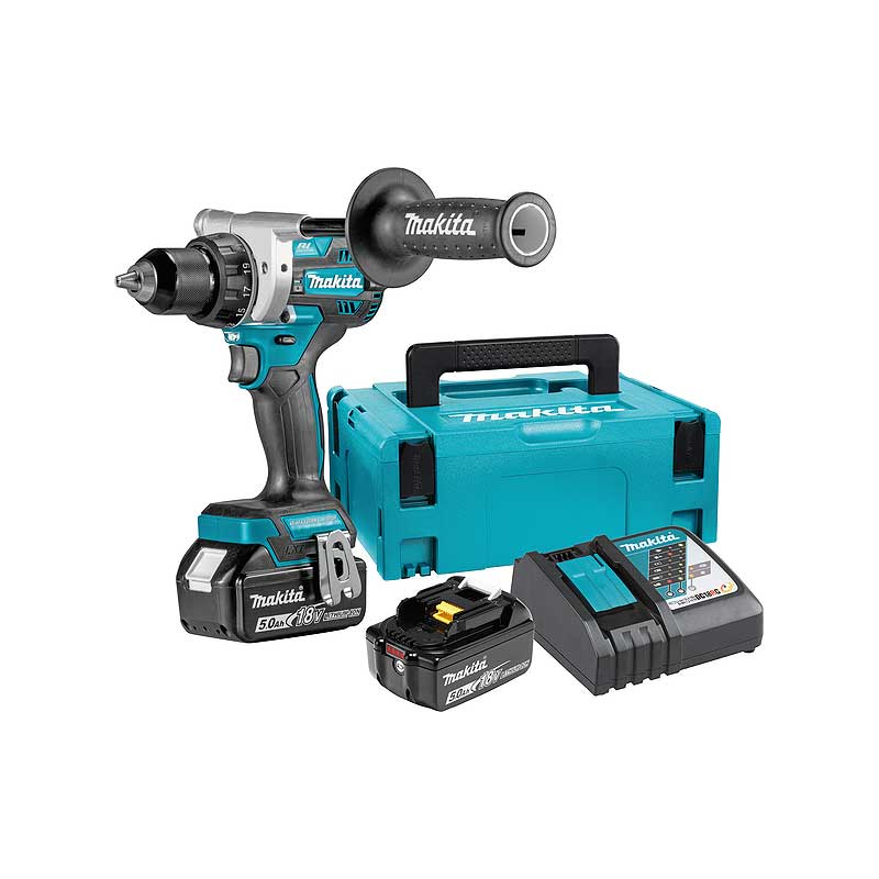 Makita DDF486RTJ Akumulatorska bušilica-odvijač