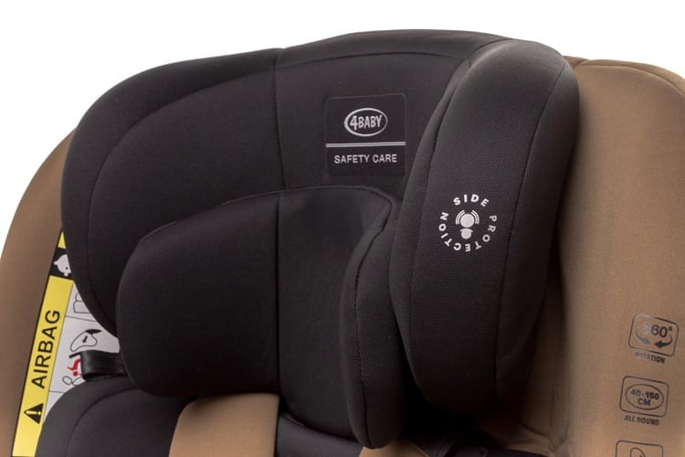 4BABY autosjedalica Matt-fix mokka