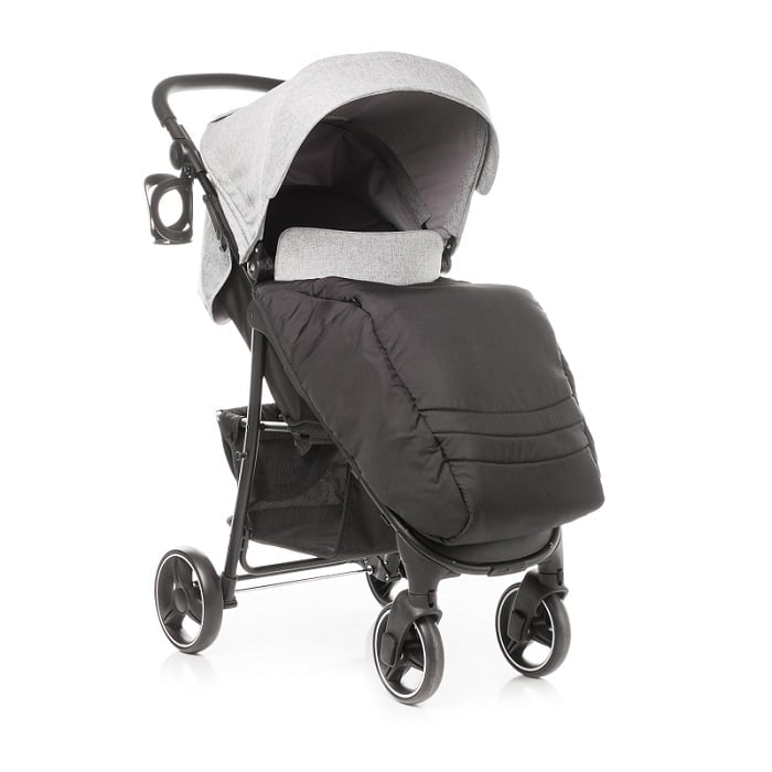 4BABY Rapid – Melange light grey