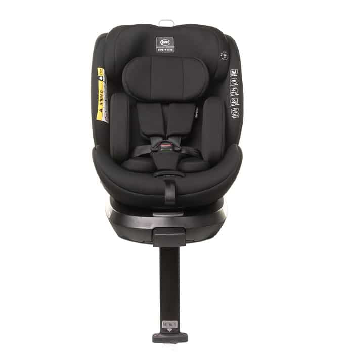 4BABY autosjedalica Enzo-fix black