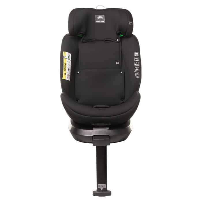 4BABY autosjedalica Enzo-fix black