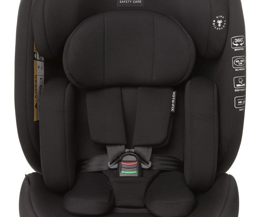 4BABY autosjedalica Roto-fix black