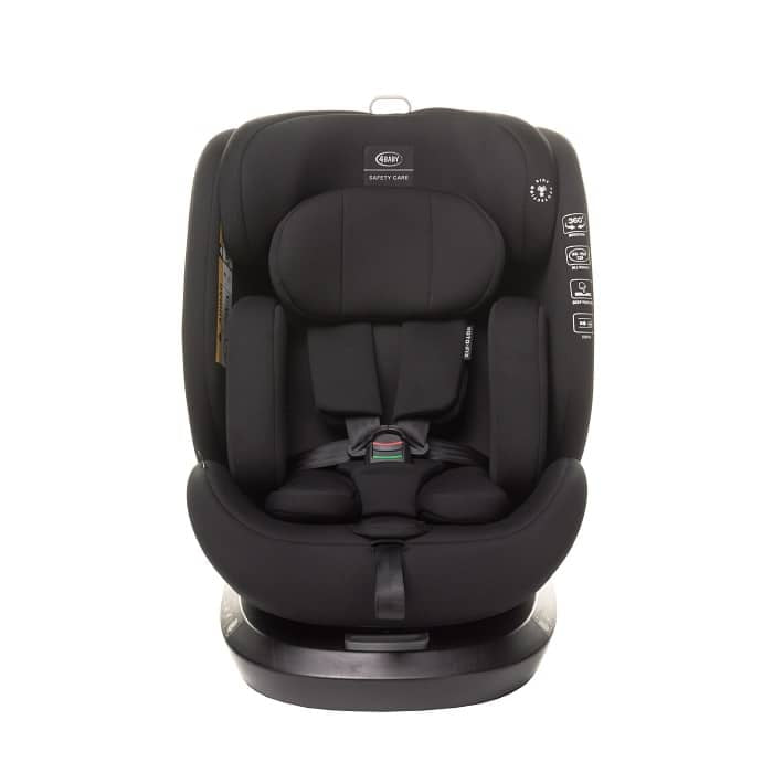 4BABY autosjedalica Roto-fix black