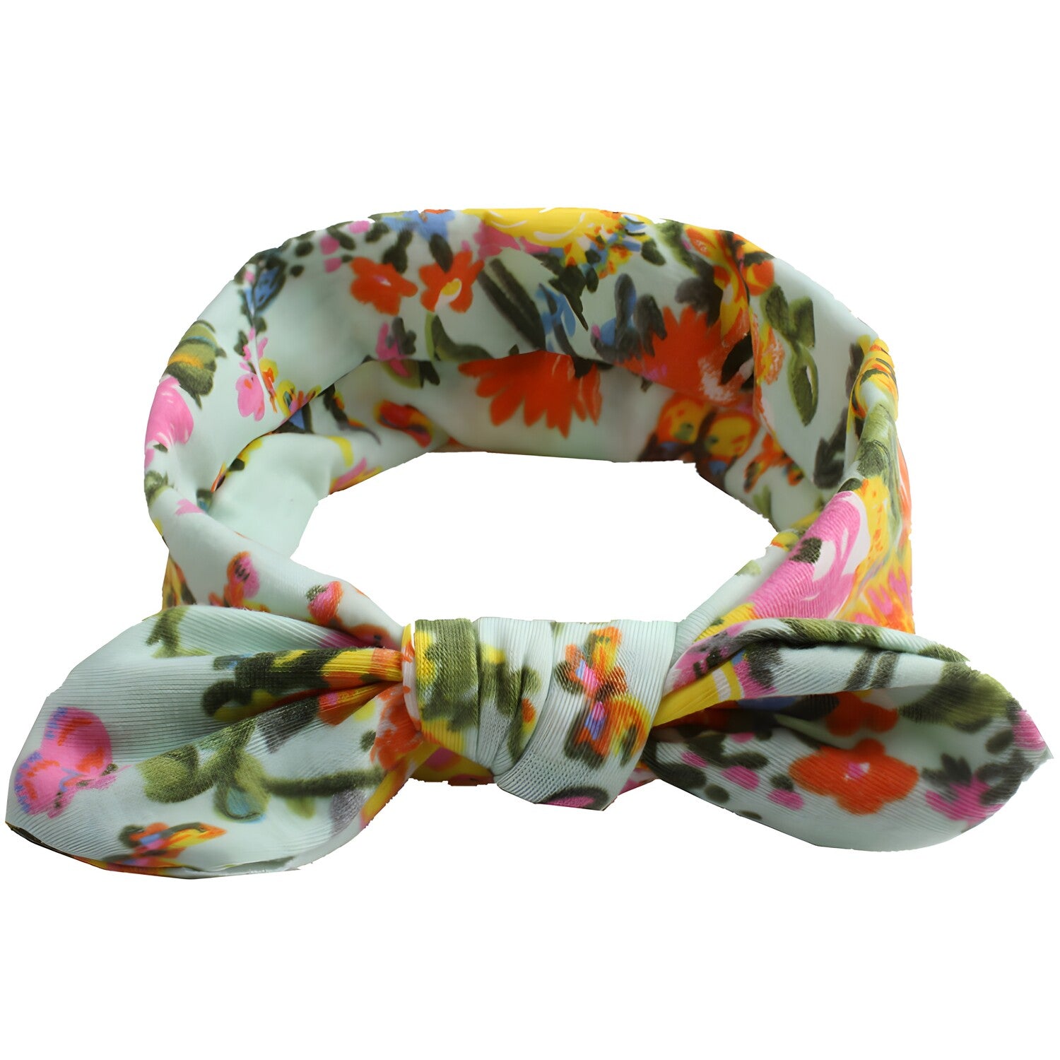 Dječja turban traka za glavu FL-18400 - Zelena KP18400