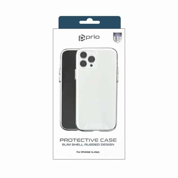 PRIO prozorna zaščitna maska za iPhone 14 Pro (6.1in).