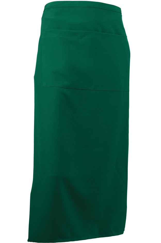 Pregača za konobare dugačka zelena