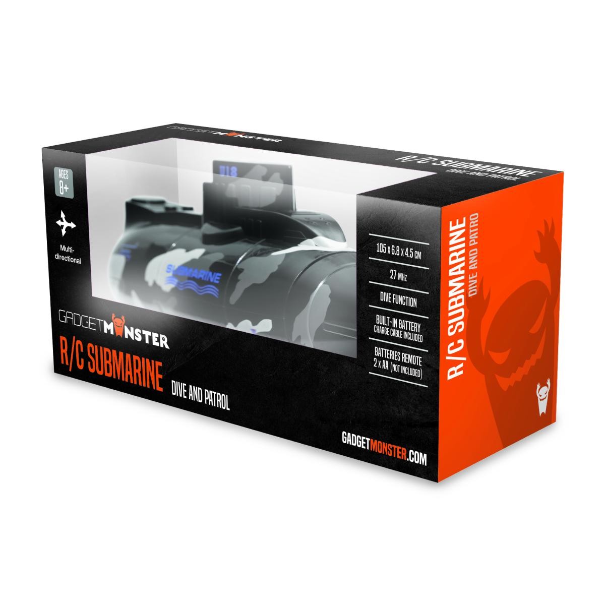 GADGETMONSTER R/C Podmornica