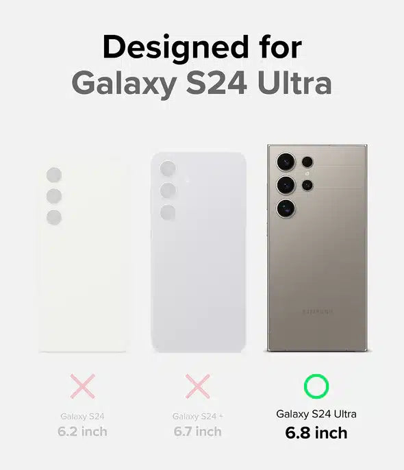 Ringke Onyx ovitek za Samsung Galaxy S24 Ultra – temno moder