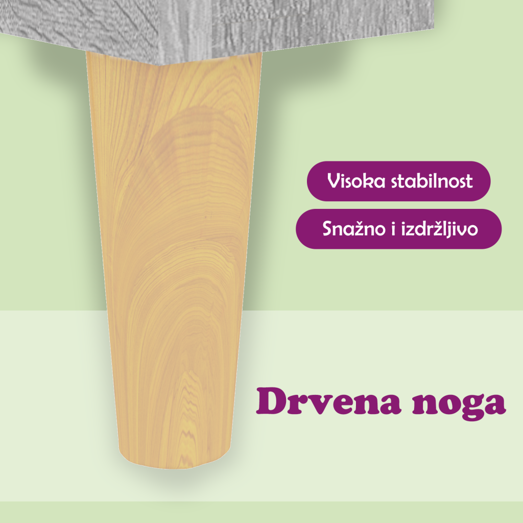 Komoda boja hrasta sonome 69,5 x 34 x 90 cm konstruirano drvo Siva