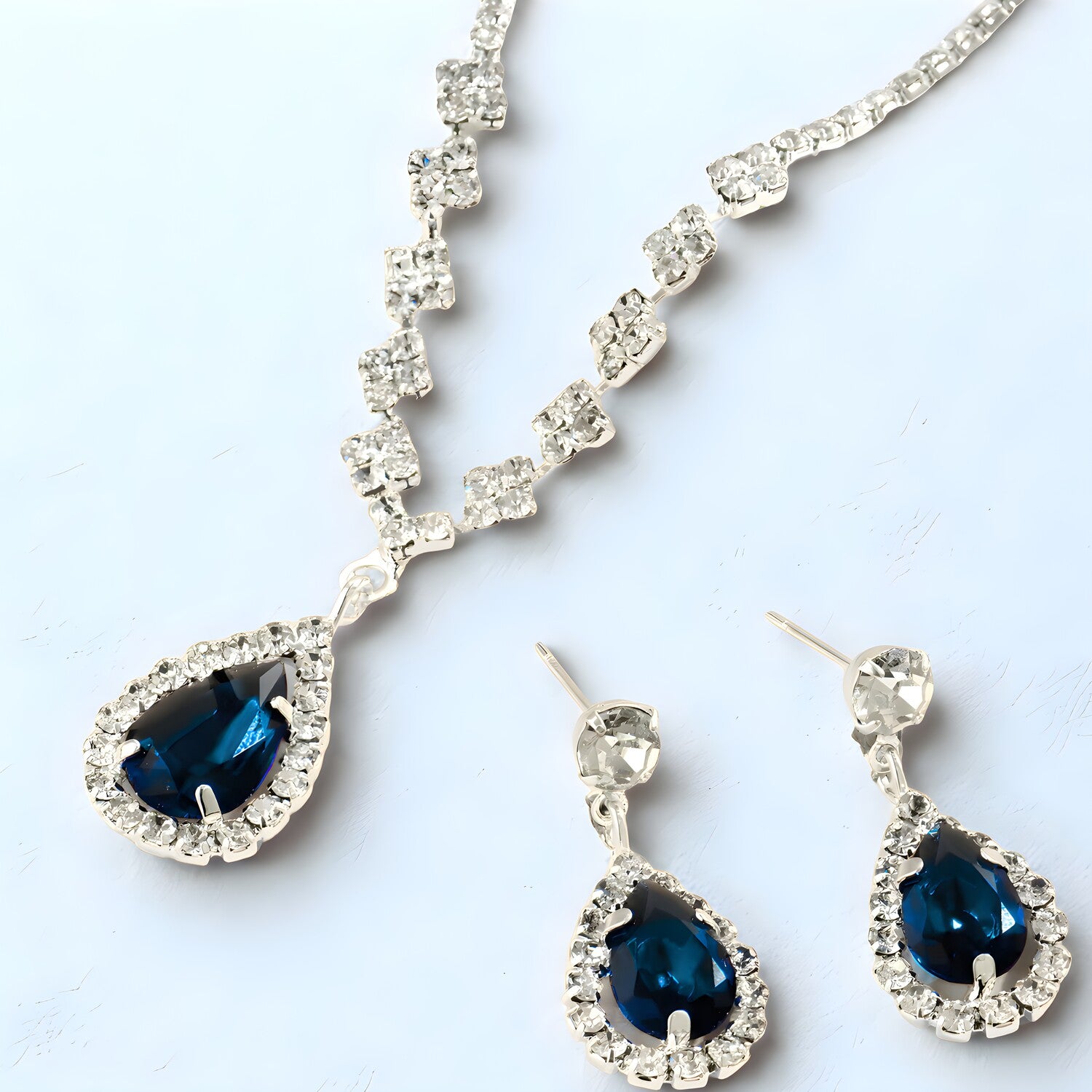 Set KR-38892 - Srebrna / Plava KP38892