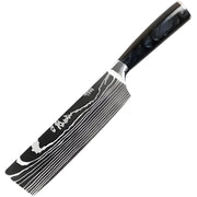Kuhinjski nož BL-39300 - Nakiri / Crna KP39300