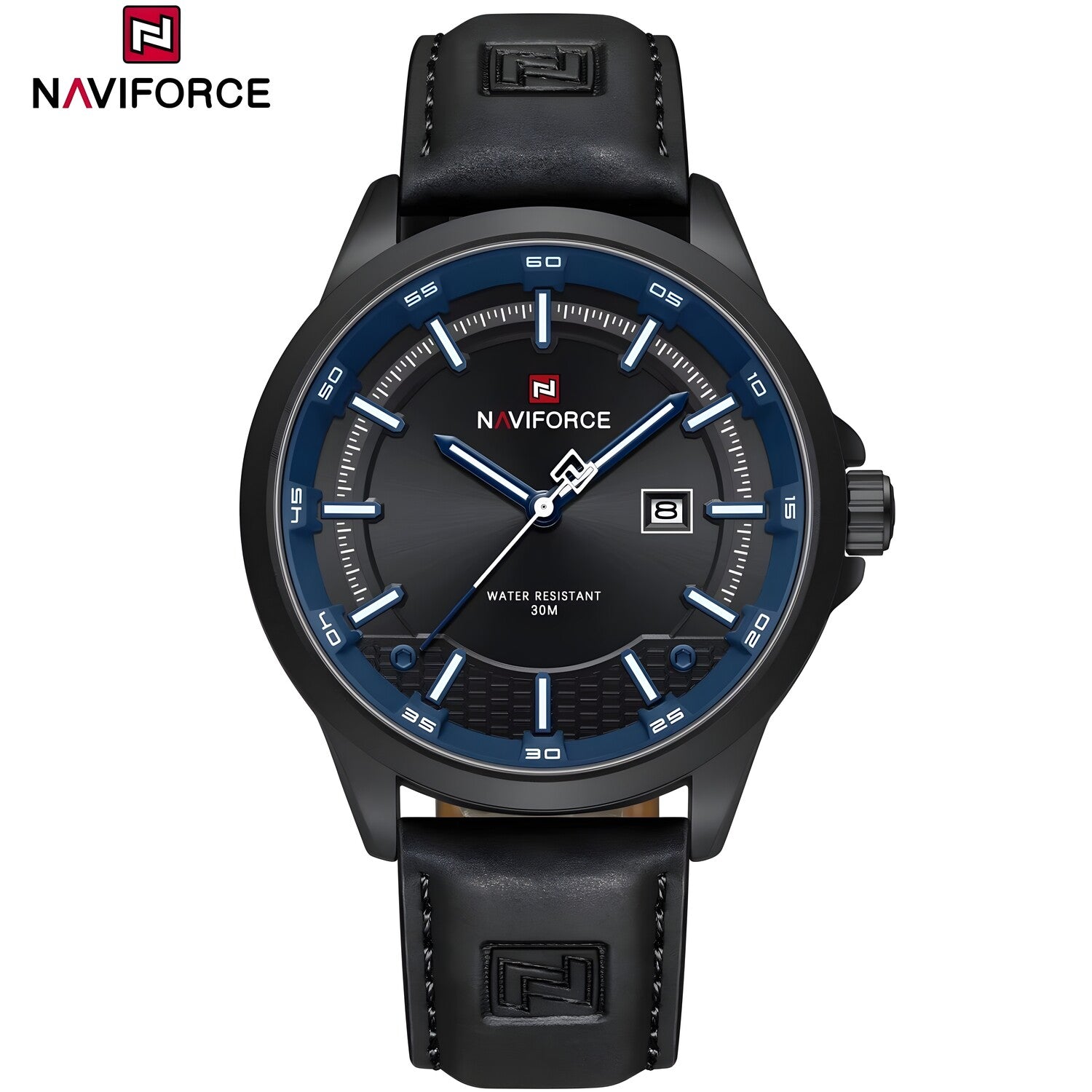 Sat NAVIFORCE OK-38640 - Crna / Plava KP38640