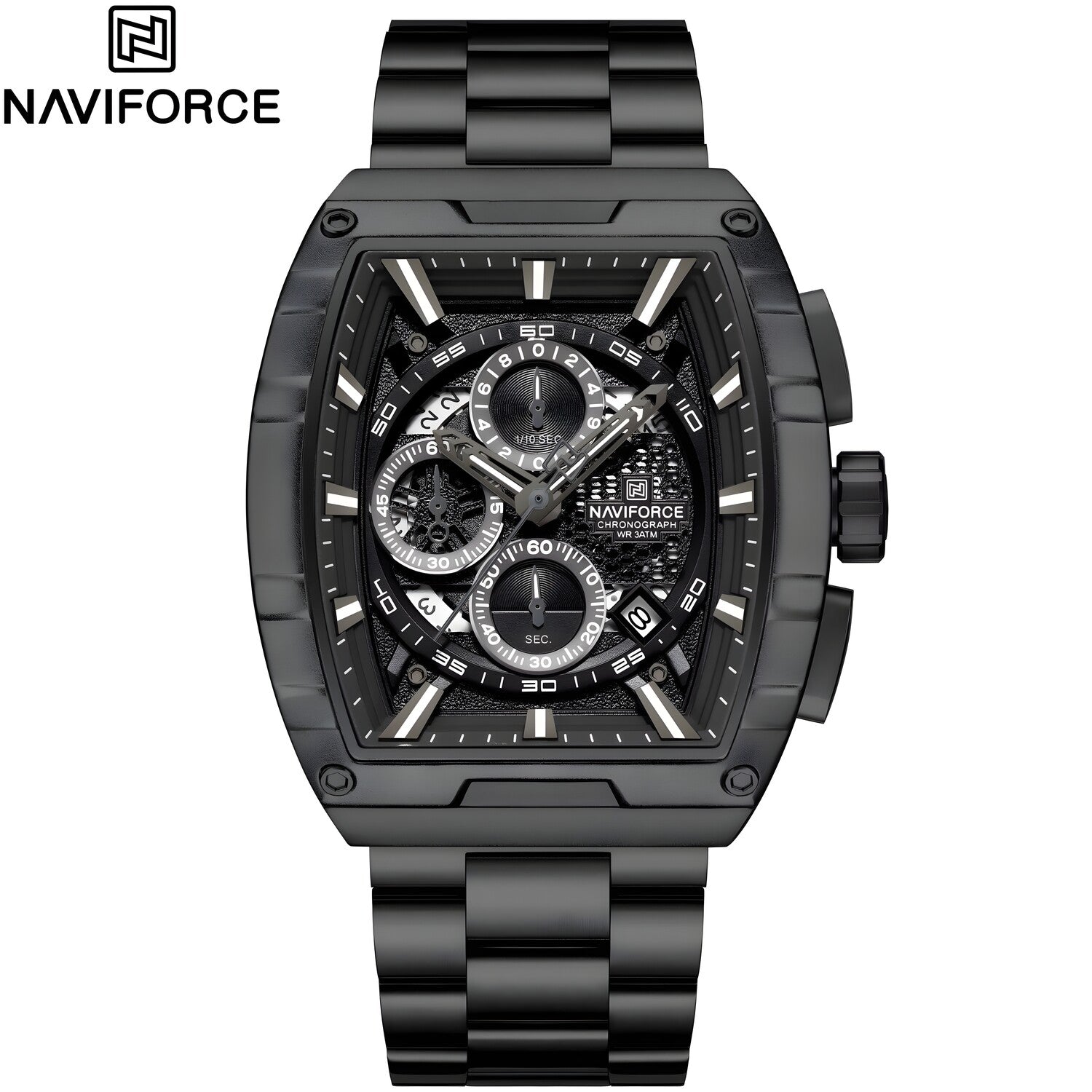 Sat NAVIFORCE TN-38586 - Crna KP38586