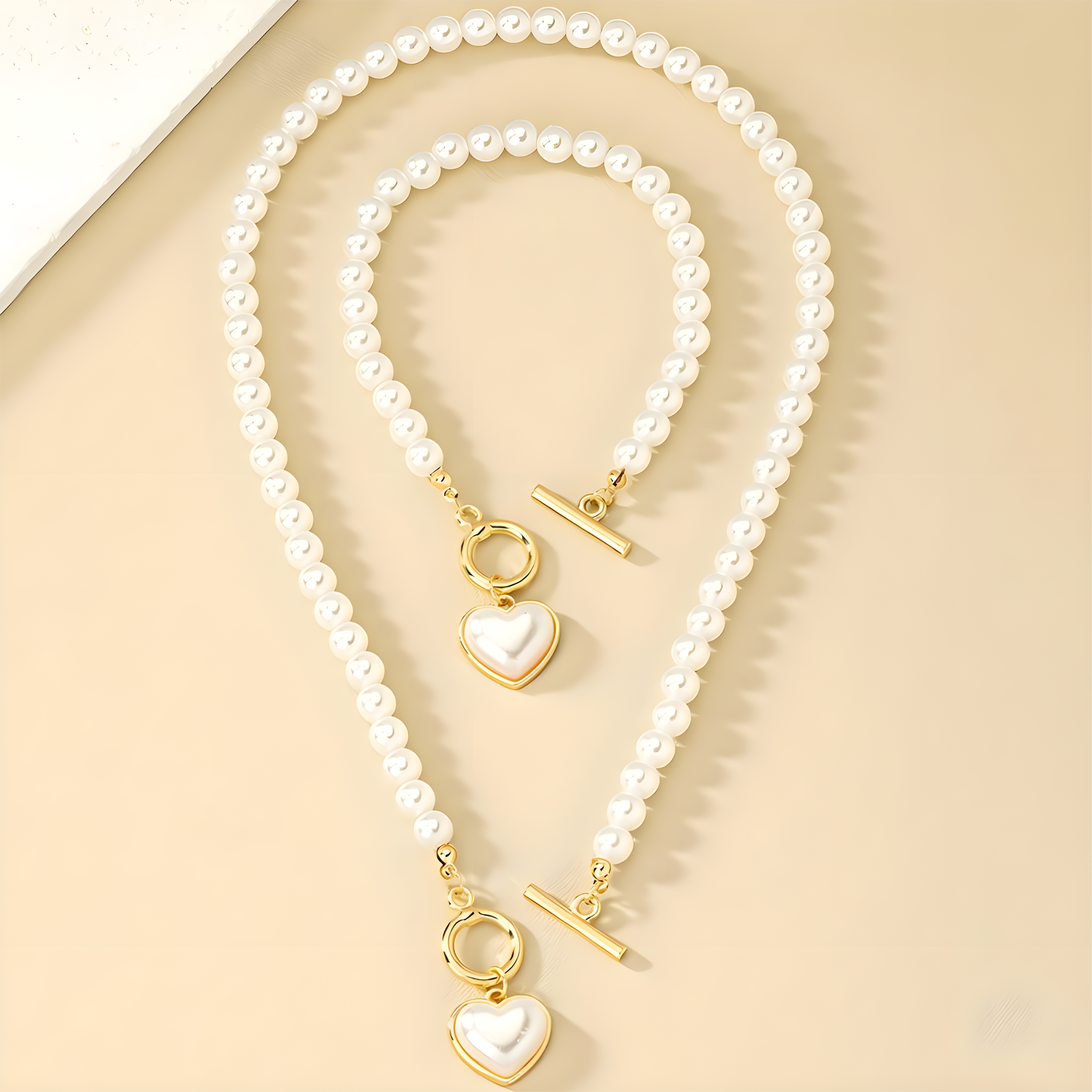 Set PS-38771 - Bijela / Zlatna KP38771