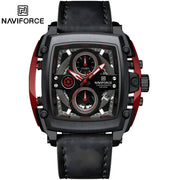 Sat NAVIFORCE TU-38626 - Crna / Crvena KP38626