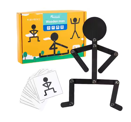 Stick Man, Drvena igra + 24 karte