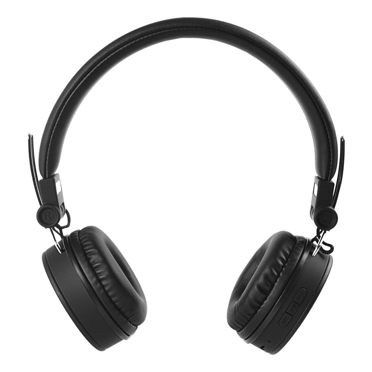 STREETZ Slušalice BT200 Naglavne Sklopive Bluetooth, 3.5 mm utor, CRNE