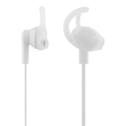 STREETZ E120 Stay-in-ear slušalice na žicu, daljinski s 1 gumbom, 3,5mm priključak, mikrofon, bijele