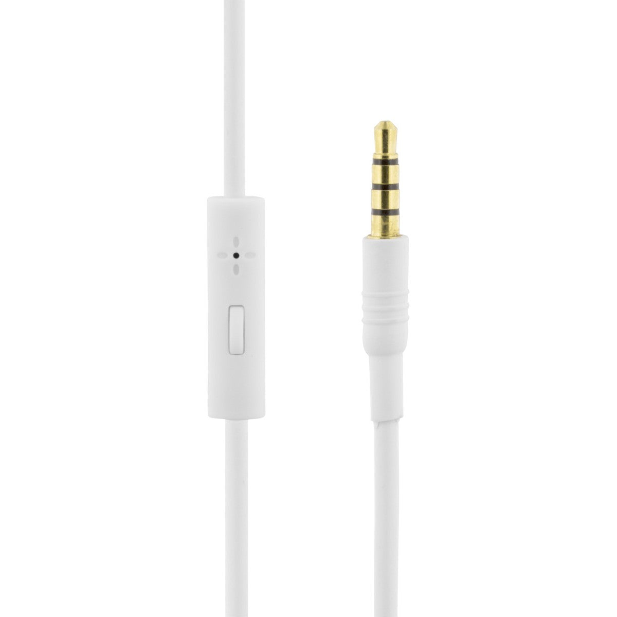 STREETZ H300 Slušalice s mikrofonom, sklopive, 3,5 mm priključak, 1 tipka daljinski, 1,5 m, bijele