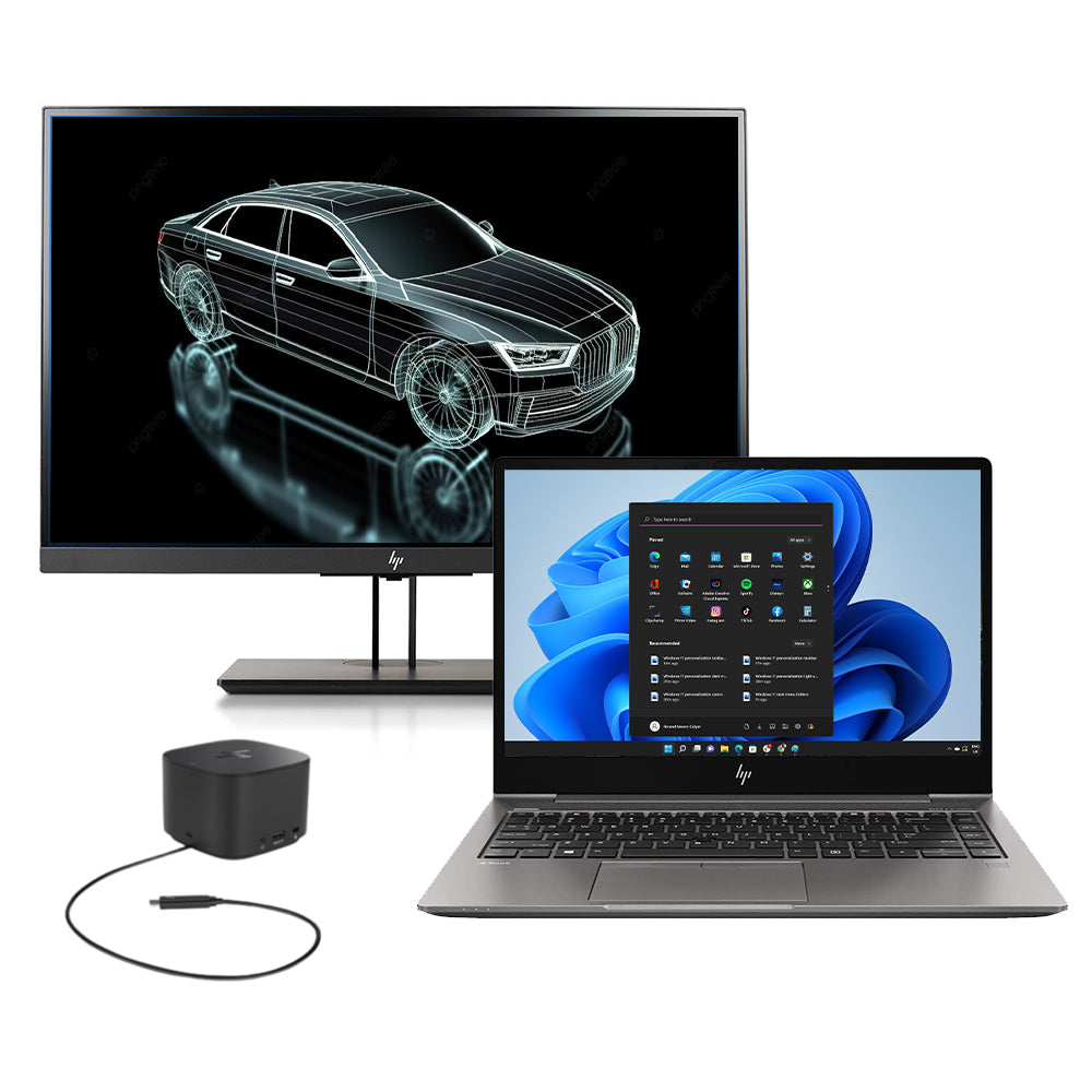 HP ZBook Studio 15 G5 + monitor HP Z24n G2 24'' + priklopna postaja