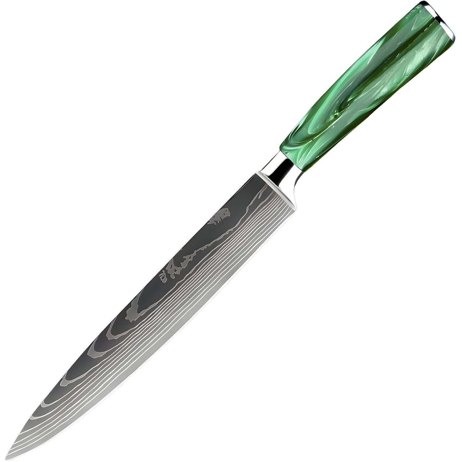 Kuhinjski nož BL-39281 - Slicing / Zelena KP39281
