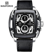 Sat NAVIFORCE TU-38629 - Crna / Srebrna KP38629