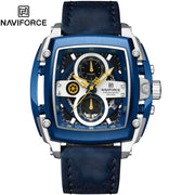 Sat NAVIFORCE TU-38627 - Plava / Srebrna KP38627