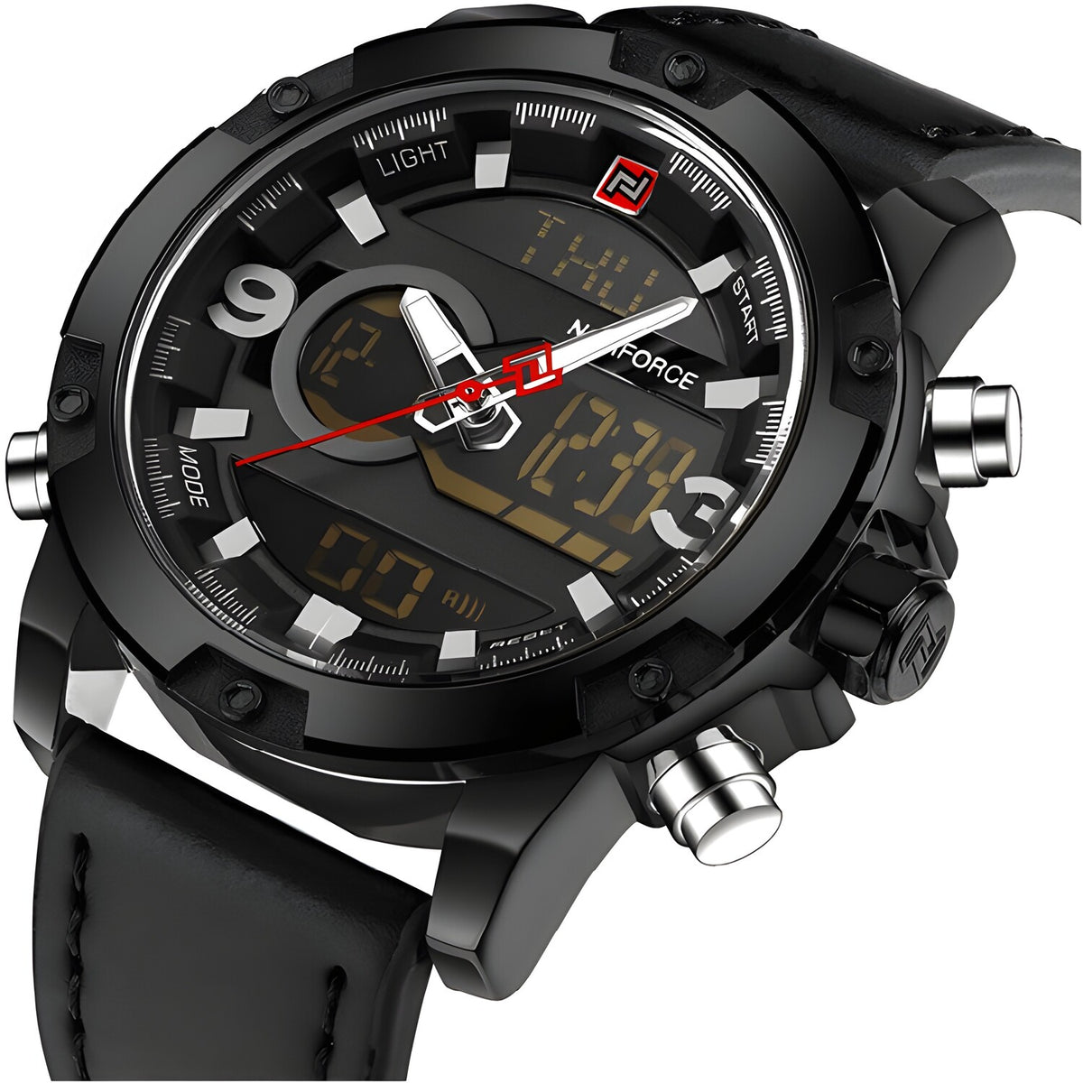 Sat NAVIFORCE GE-2836 - Crni / Srebrni KP2836
