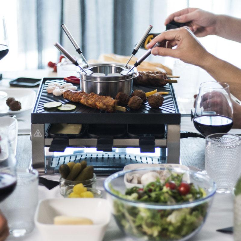 Solis Combi Grill 3 in 1 fondue žar