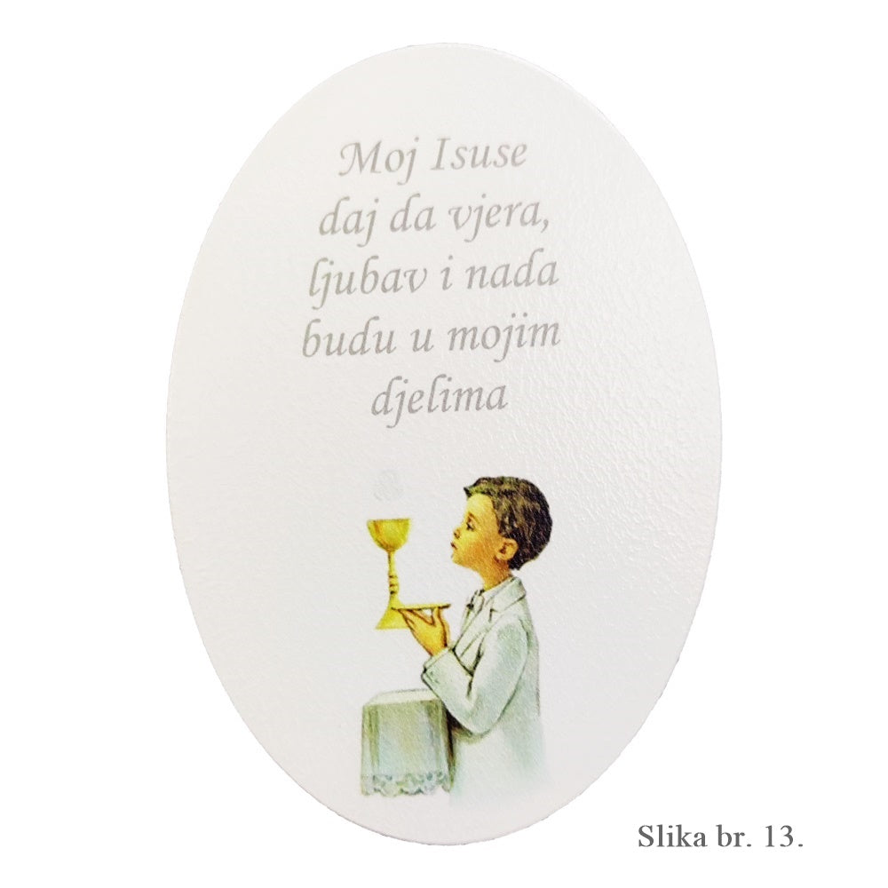 Unikatne slike za prvo sveto obhajilo z duhovnimi sporočili - 13.