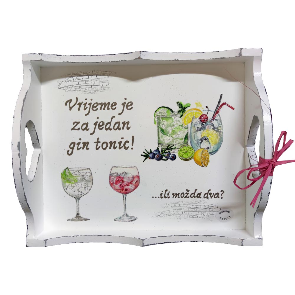 Čas za gin tonic! Pladenj Š16014