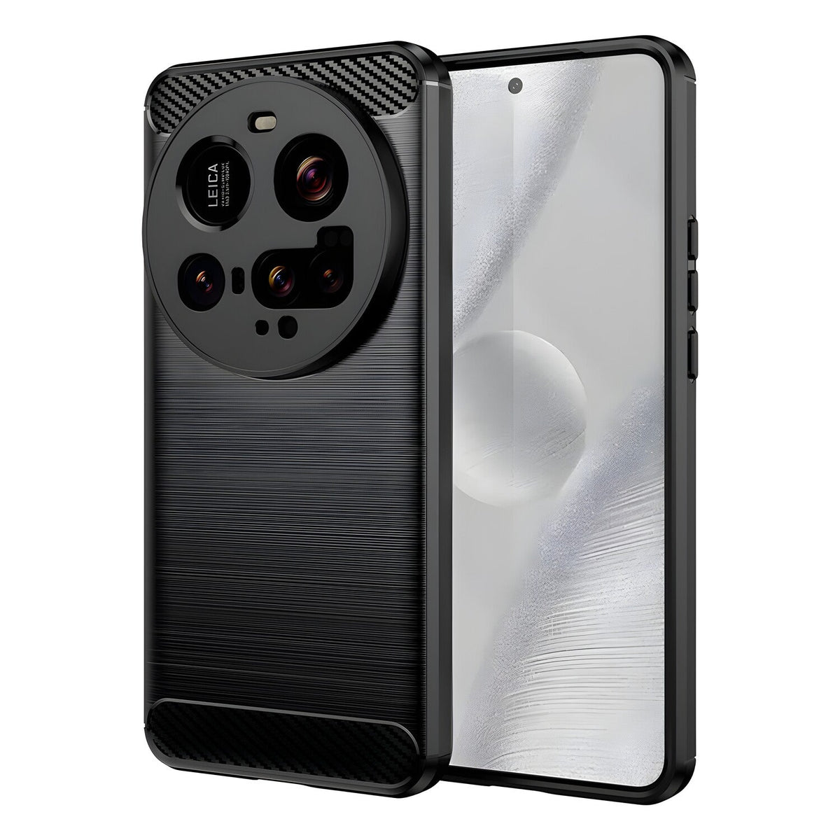 Futrola Carbon Shield TPU za Xiaomi 15 Ultra - Crna