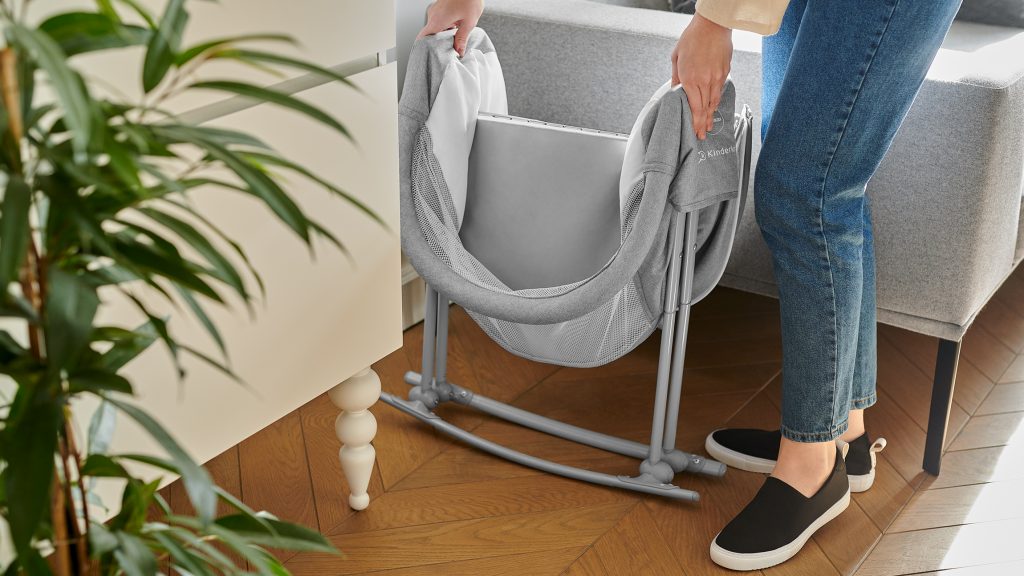 Kinderkraft Krevetić LOVI 3u1, beige