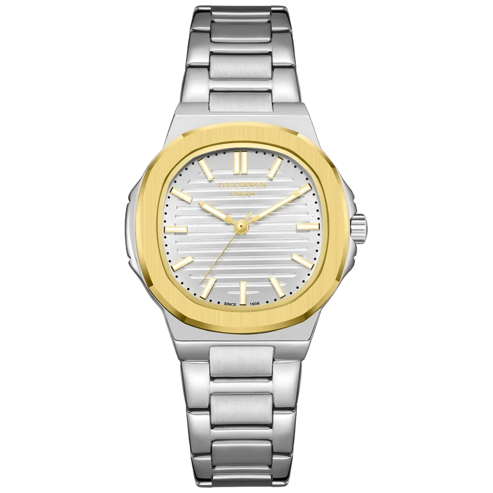 RUČNI SAT LEE COOPER 8017 - Brojčanik srebrna
