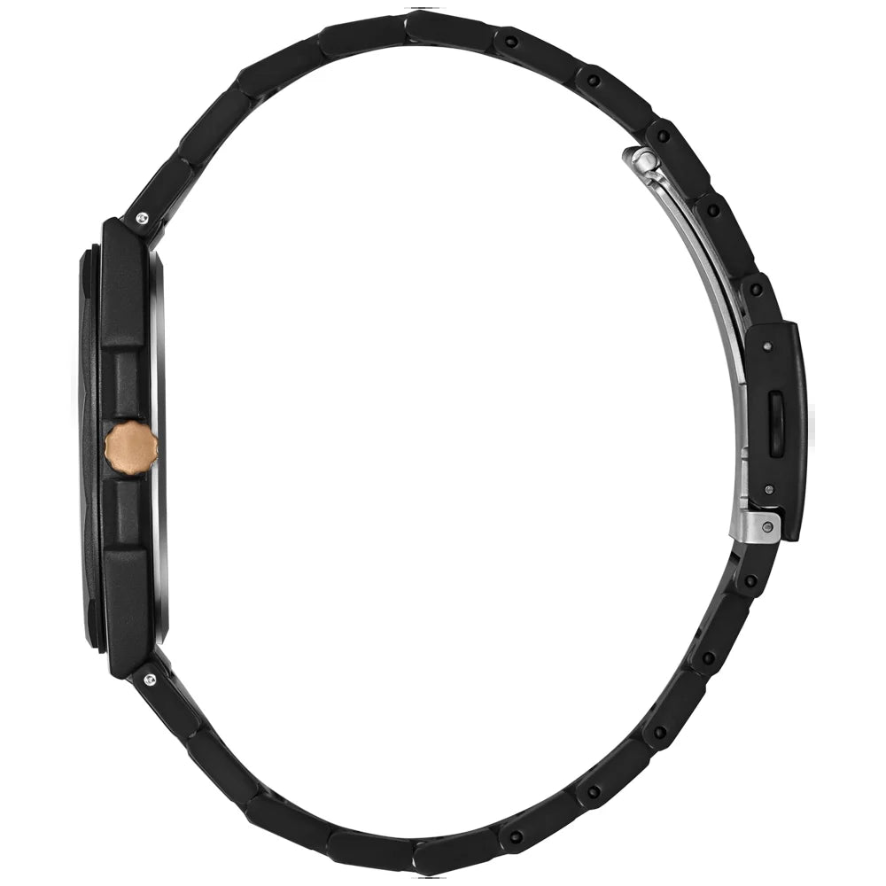 RUČNI SAT LEE COOPER 8031 - Brojčanik crna, remen crna, kućište crna, boja crna