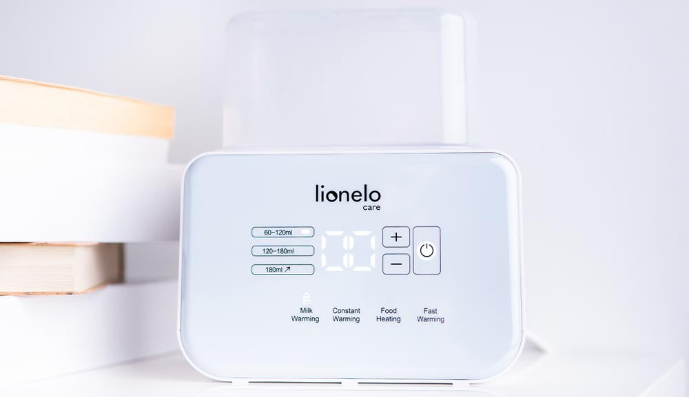 Lionelo Thermup Double električni sterilizator i grijač bočica, White