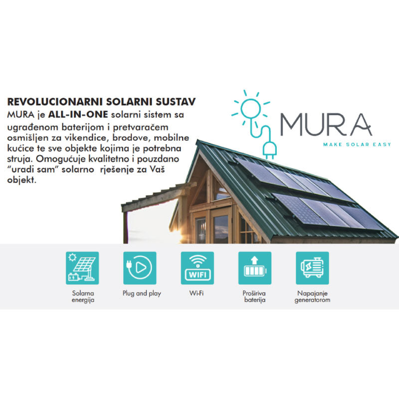 MURA ALL-IN-ONE Solar inverter 2.5kWh-3kW