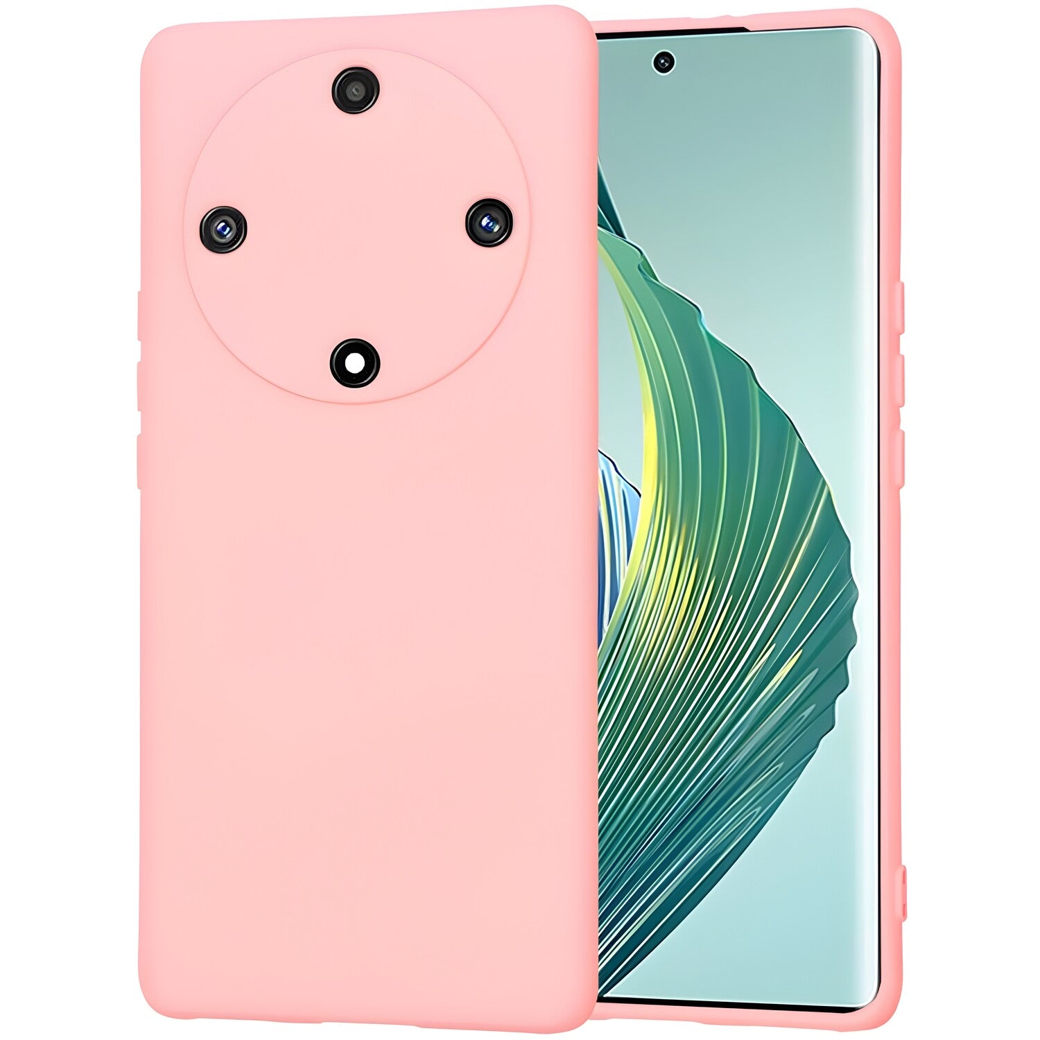 Techsuit - SoftFlex futrola za Honor Magic5 Lite - Roza KP36742