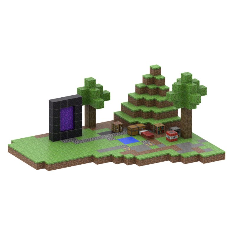 MagnetikCraft Džungleski portal, 384 Komada + 12 Figura