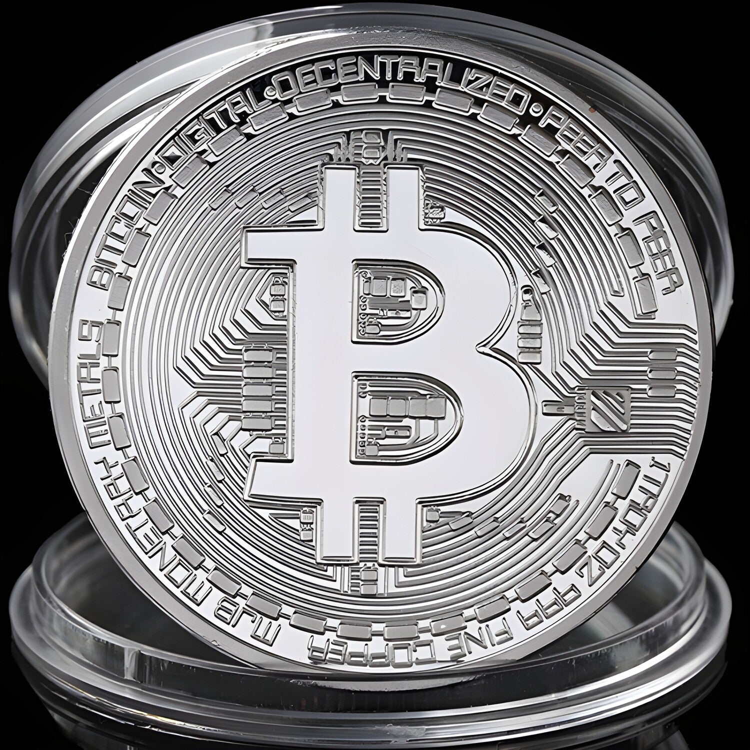 Bitcoin Kovanica - Srebrna KP3143