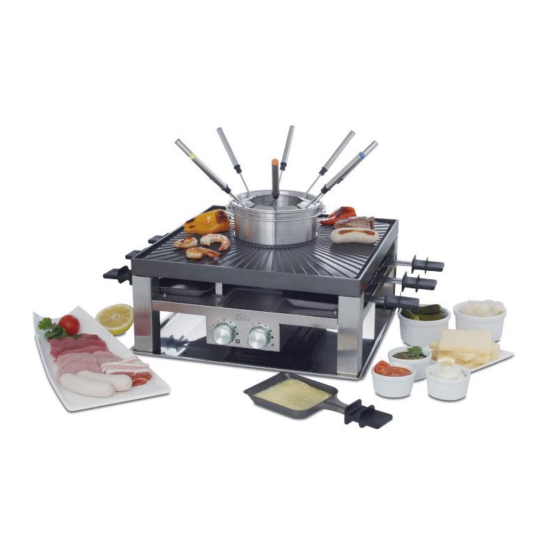 Solis Combi Grill 3 in 1 fondue žar