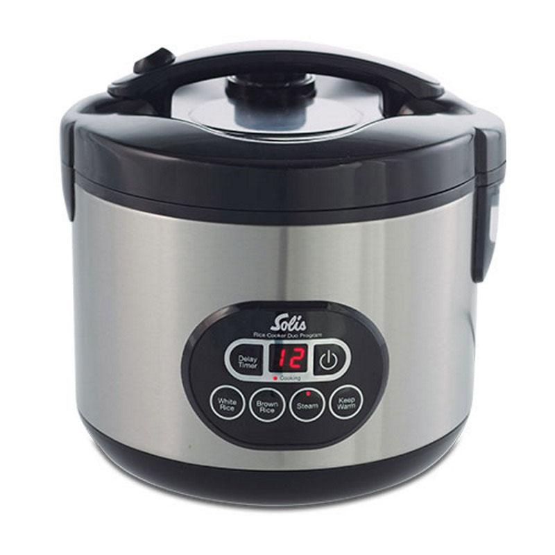 Solis Rice Cooker Duo Program rice and vegetables cooker
