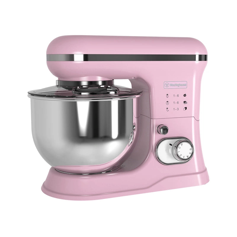 Westinghouse Retro Pink stoječi mešalnik