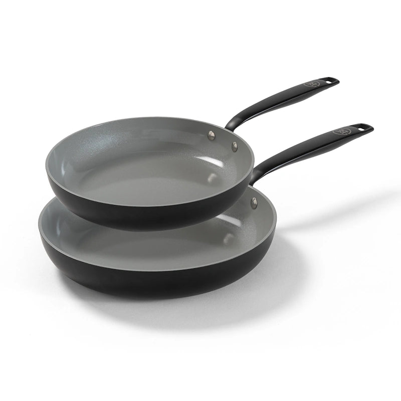BE Living Set 2 tave Essential Black 24-28 cm