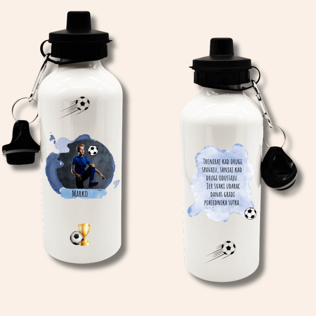 Personalizirane plastenke za otroke športnike – ker se vsak šampion začne z majhnim požirkom!